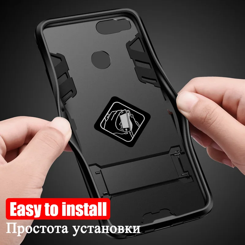 Роскошные 3D крутой чехол-книжка для huawei P30 P20 Коврики 20 Pro Plus чехол-гибрид с защитой от ударов и прочная стойка Крышка для huawei Honor 5X6X8X10