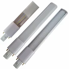G23 led lamp Ultra-thin 4W 6w 8W G23 led PL light brightness G23 led bulb 8w replace CFL light FREE SHIPPING