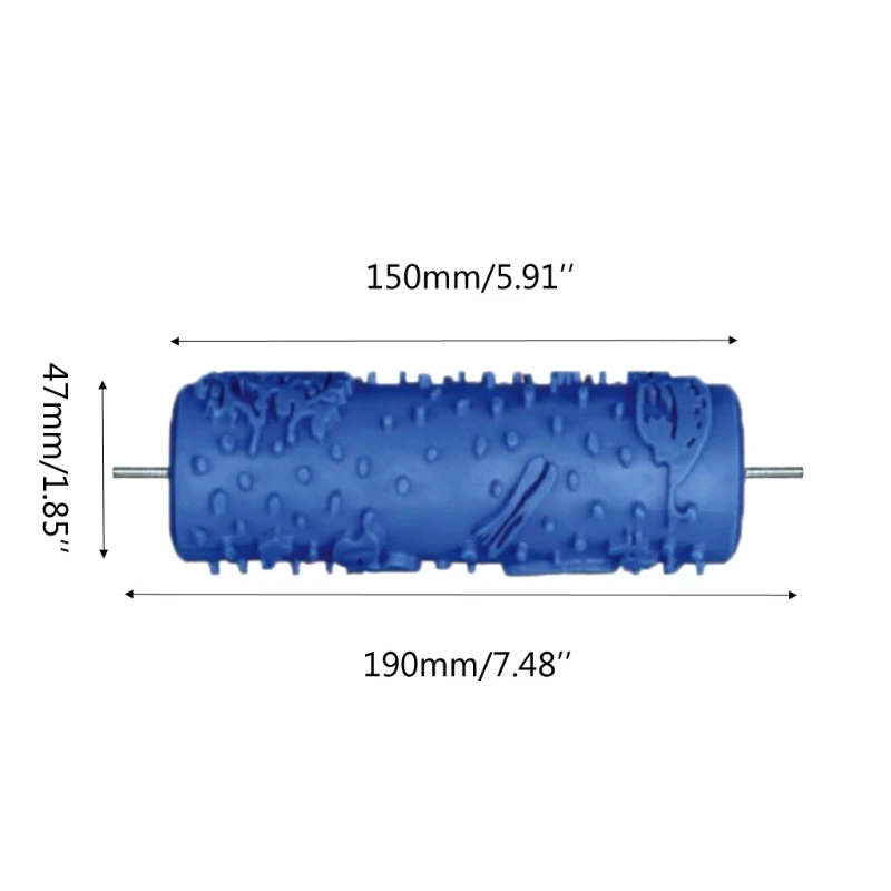 " рельефная краска ролик рукав стены текстура кисть для трафаретов шаблон Декор 065Y - Цвет: 032Y