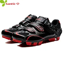 Santic для мужчин MTB дорожный велосипед обувь для велоспорта спортивные гонки команда Велосипедная обувь дышащая спортивная обувь велосипедные кроссовки