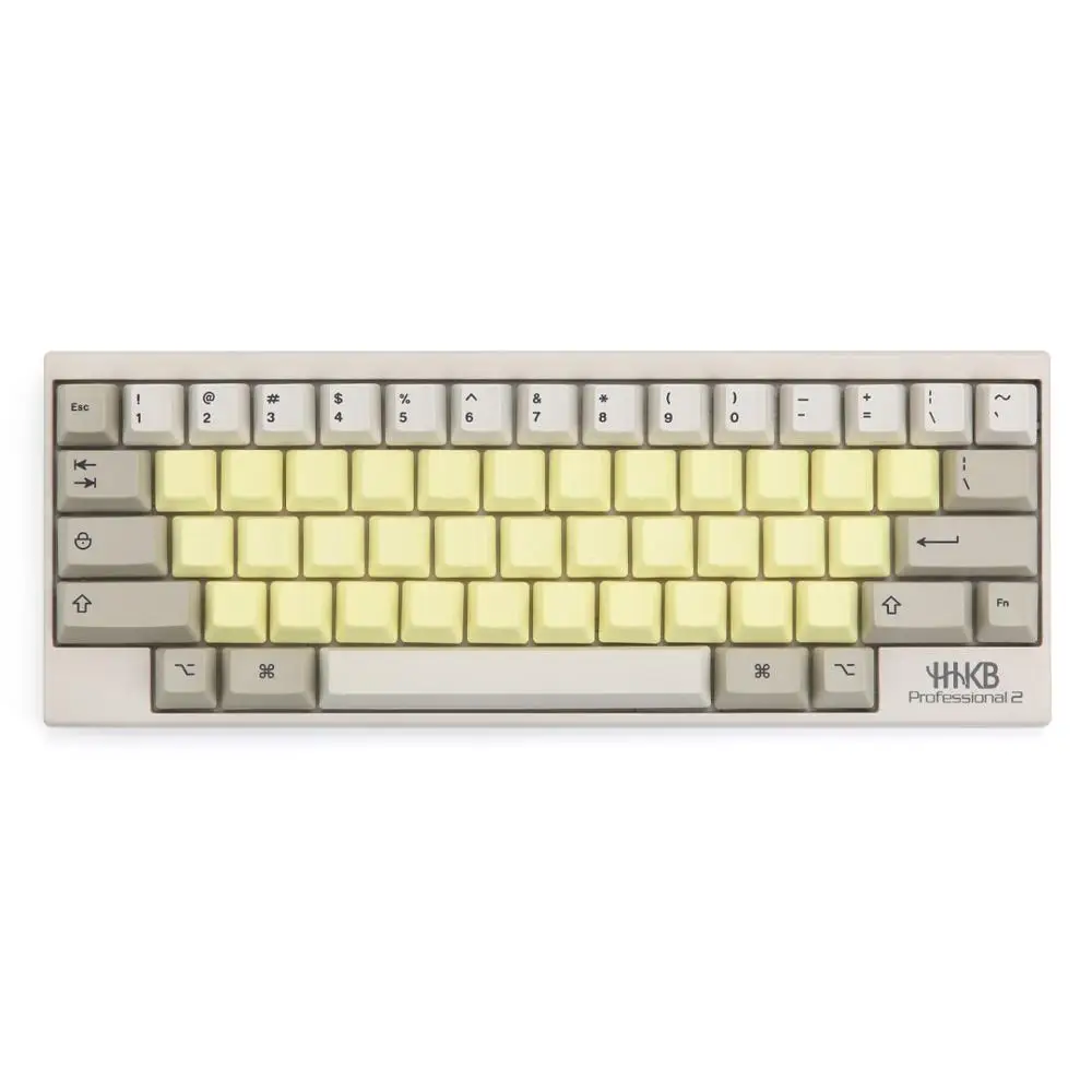 Пустые 33 клавиши PBT Материал Смешанные цвета колпачки для Topre Realforce HHKB емкостная клавиатура