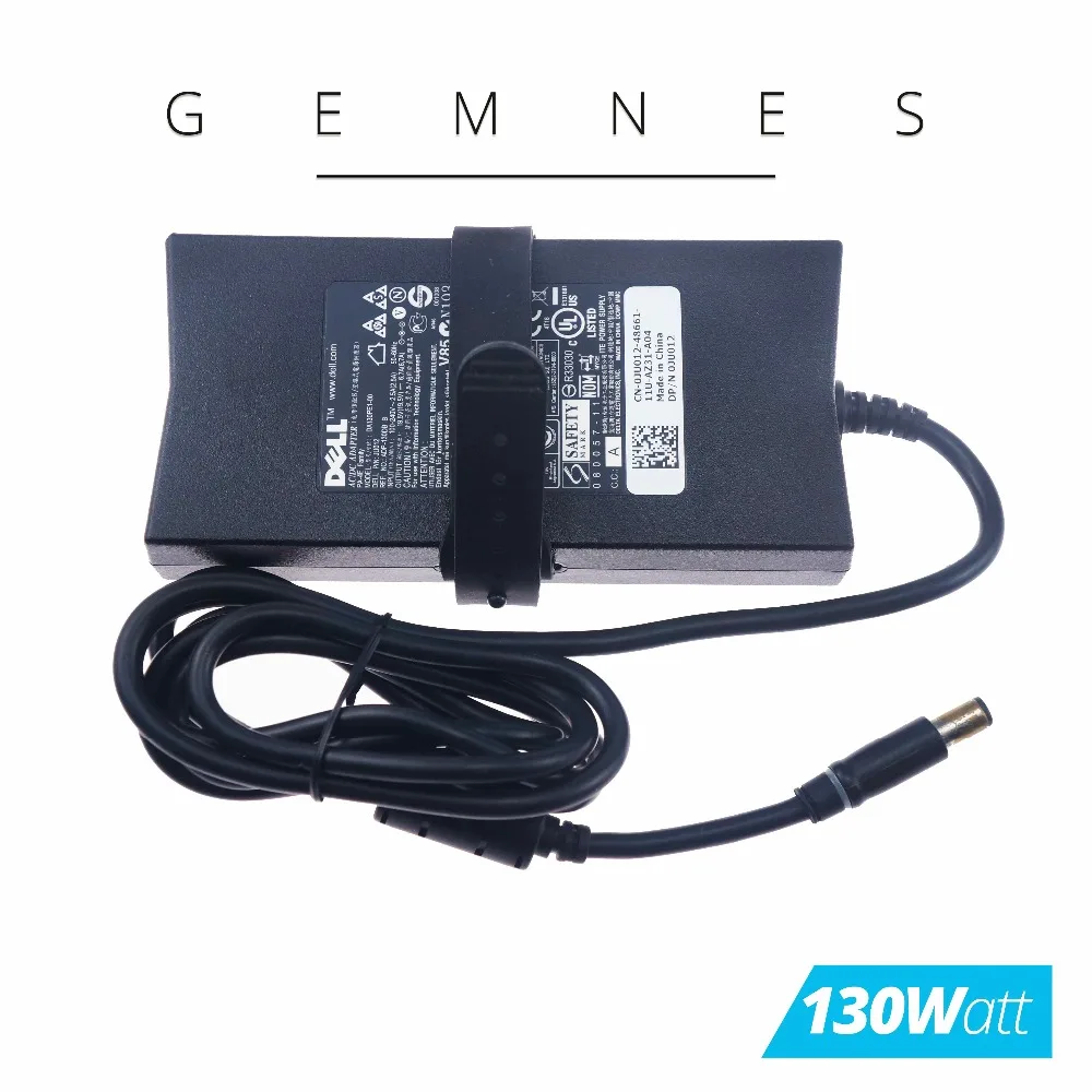 130 W AC Мощность адаптер для ноутбука Dell Latitude E5520 E5400 E5500 E6400 E6500 ноутбук Зарядное устройство 0JU012 JU012 ADP-130DB 19,5 V 6.7A