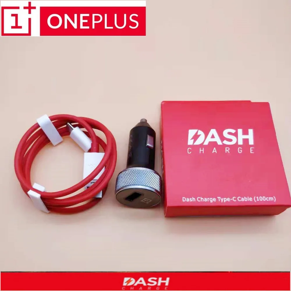 Оригинальное автомобильное зарядное устройство Oneplus 6 Dash, One Plus, 6 t, 5 t, 3 t, Usb, автомобильное зарядное устройство 100 см, usb 3,1 type-C кабель, устройство для быстрой зарядки