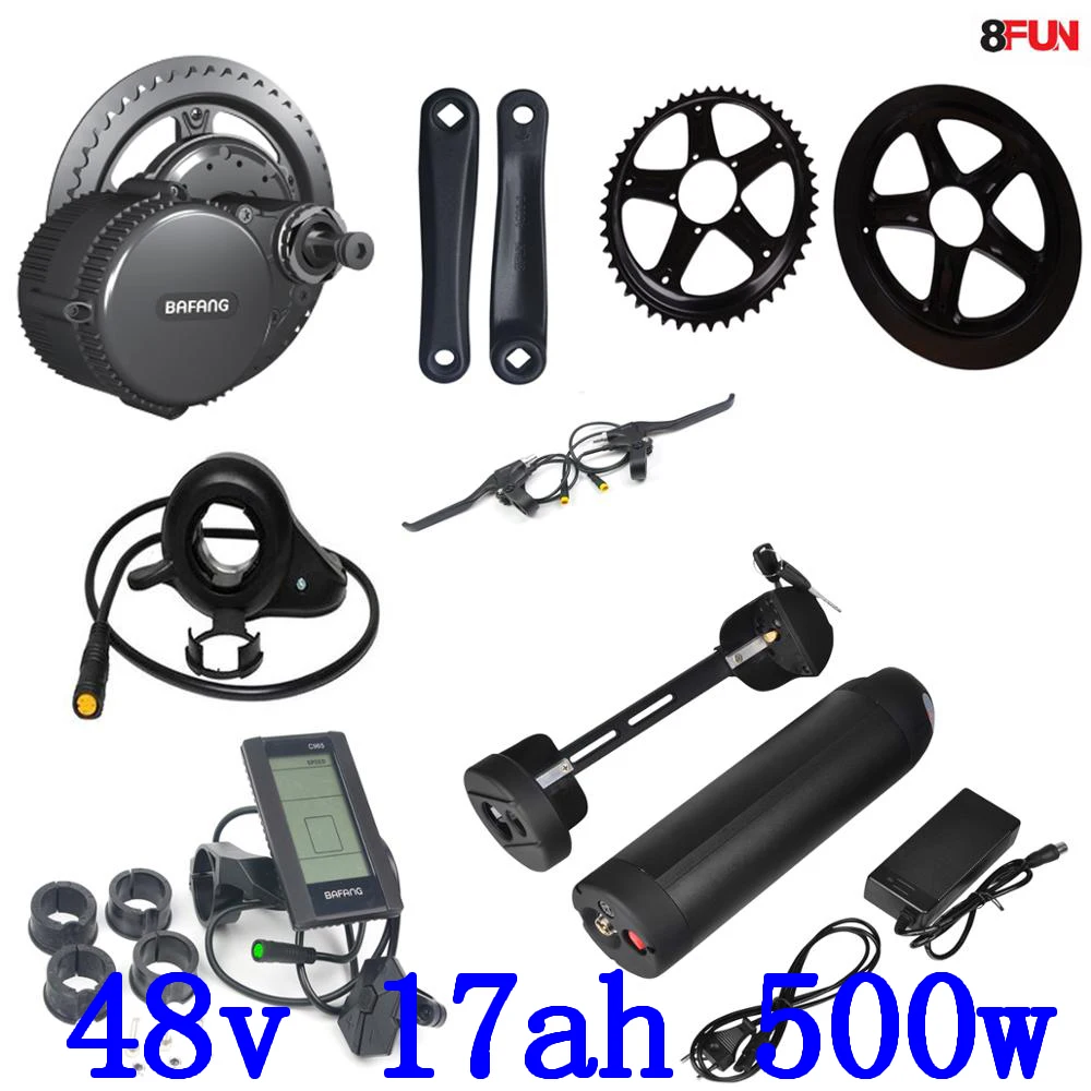 48 в 500 Вт Bafang BBS02 48 В 8Fun электродвигатель для велосипеда комплект мотоцикл электрический с батареей 48 В 17AH Электрический велосипед конверсио... 48 в 500 Вт Bafang BBS02 48 В 8Fun электродвигатель для велосипеда комплект мотоцикл электрический с батареей 48 В 17AH Электрический велосипед конверсио...