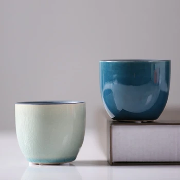 

Creativity Color Crack Ceramic Flowerpot Modern Simple Style Small Vases For Wedding Home Decoration Accessories Desktop Crafts