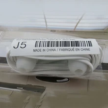 2000 шт гарнитура J5 без каблука-вкладыши Стиль наушники good Белый Черный earset с Дистанционный микрофон для Galaxy Note S3 i9300