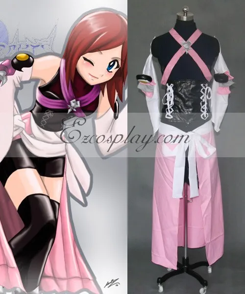 Женский красный костюм для косплея Kingdom Hearts Kairi E001|cosplay costume|womens cosplay costumescostume set |