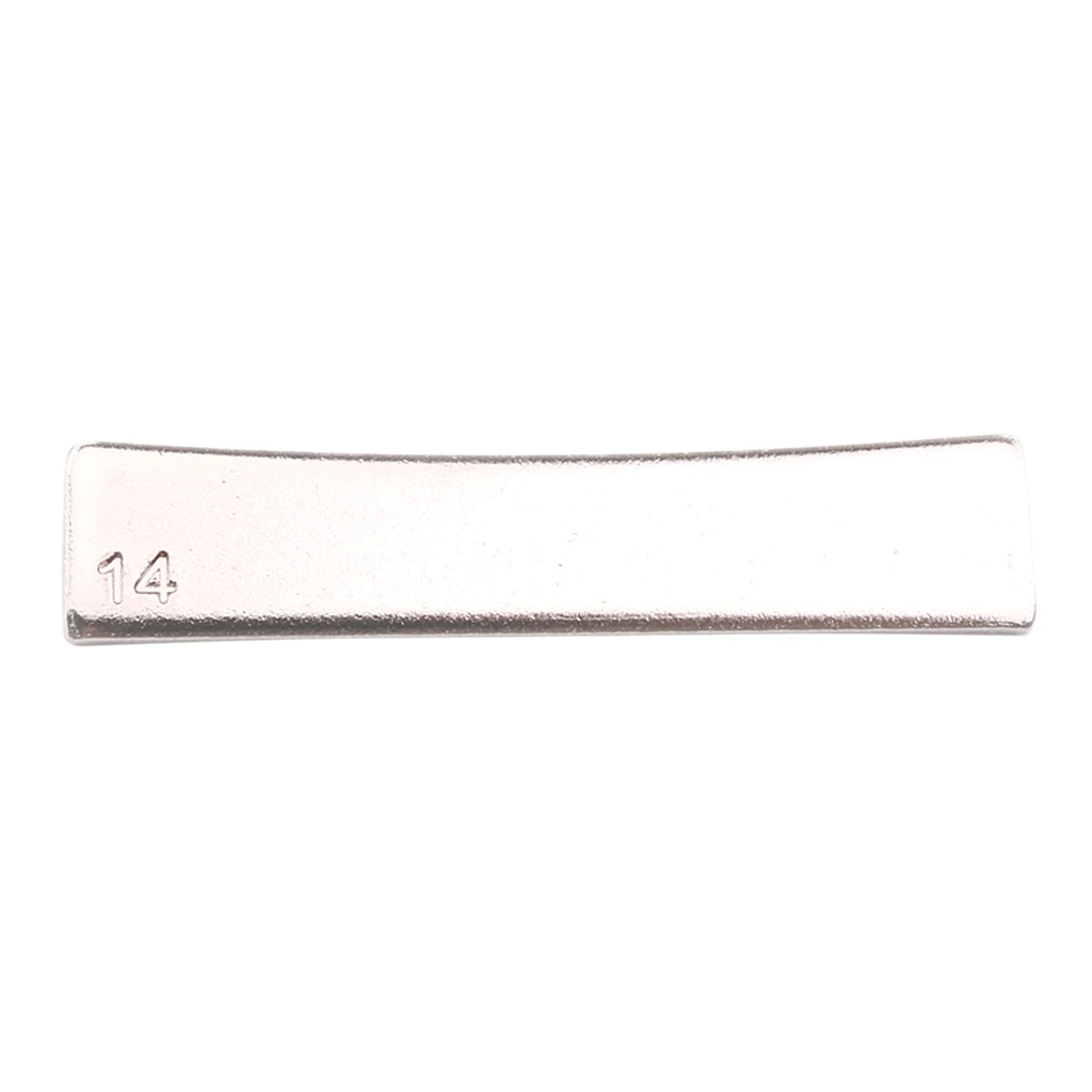 Alloy Guitar Fret Press Caul Insert Luthier Tool Replacement Parts for Guitar Practicers 2.48x0.53x0.16inch
