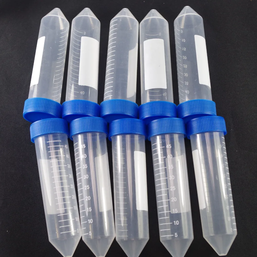 

50ml Plastic Test Tubes Centrifuge Tubes V-bottom