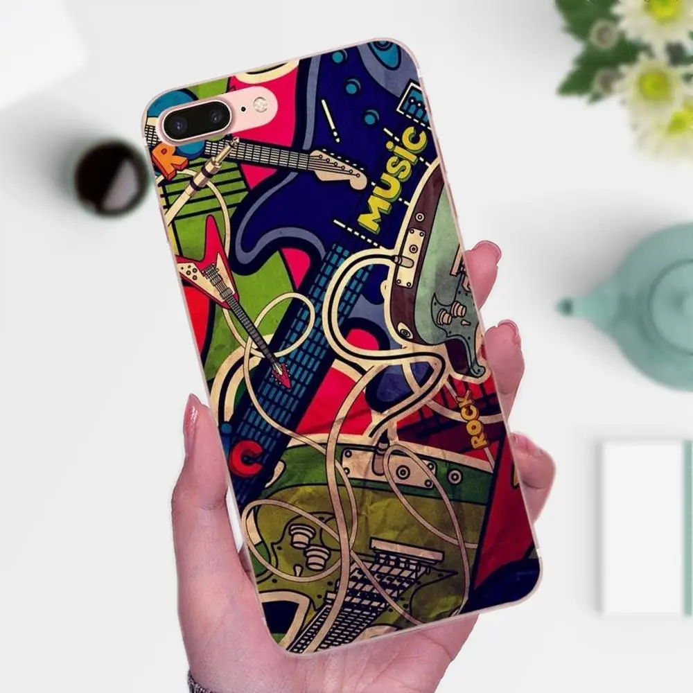 Для Xiaomi Redmi Note 2 3S 4 4A 4X 5 5A 6 6A Pro Plus Мягкий Силиконовый ТПУ прозрачный чехол с узором