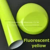 10/20/30/40/50/60x152CM Fluorescent yellow glossy vinyl wrap film Glossy Vinyl sticker with air free bubbles by free shipping ► Photo 3/6