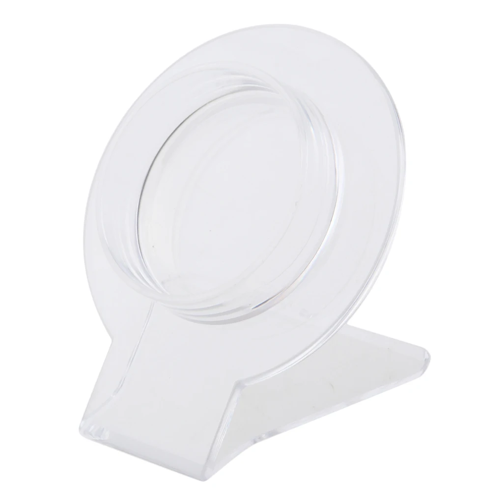 Acrylic Bracelet Display Holder Stand Rack / Bangle Watch Jewelry Organizer Center Hole Dia 5.2cm/2 inch