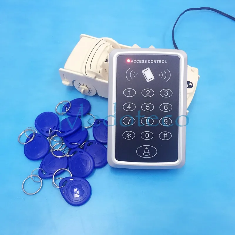 Special Price Free shipping+10 rfid tag+RFID Proximity Card Access Control System RFID/EM Keypad Door Opener | Безопасность и