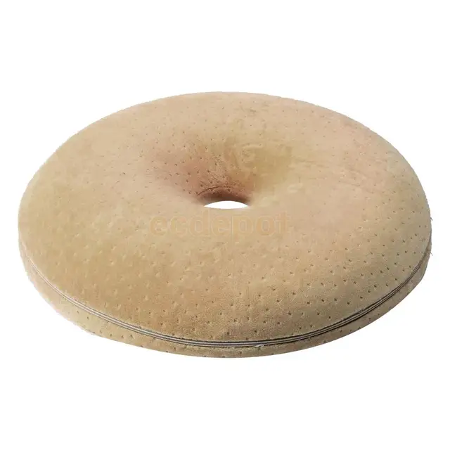 Memory Foam Round Cushion Doughnut Ring Sit Pillow Pad Pressure Relief