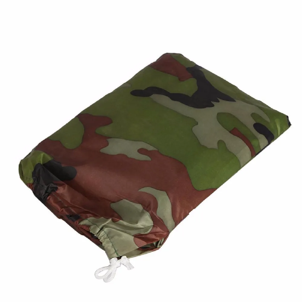 OHANEE todo el tamaño de la cubierta de la motocicleta de camuflaje ATV cubierta del vehículo de la playa motos cubierta impermeable de la motocicleta del Scooter