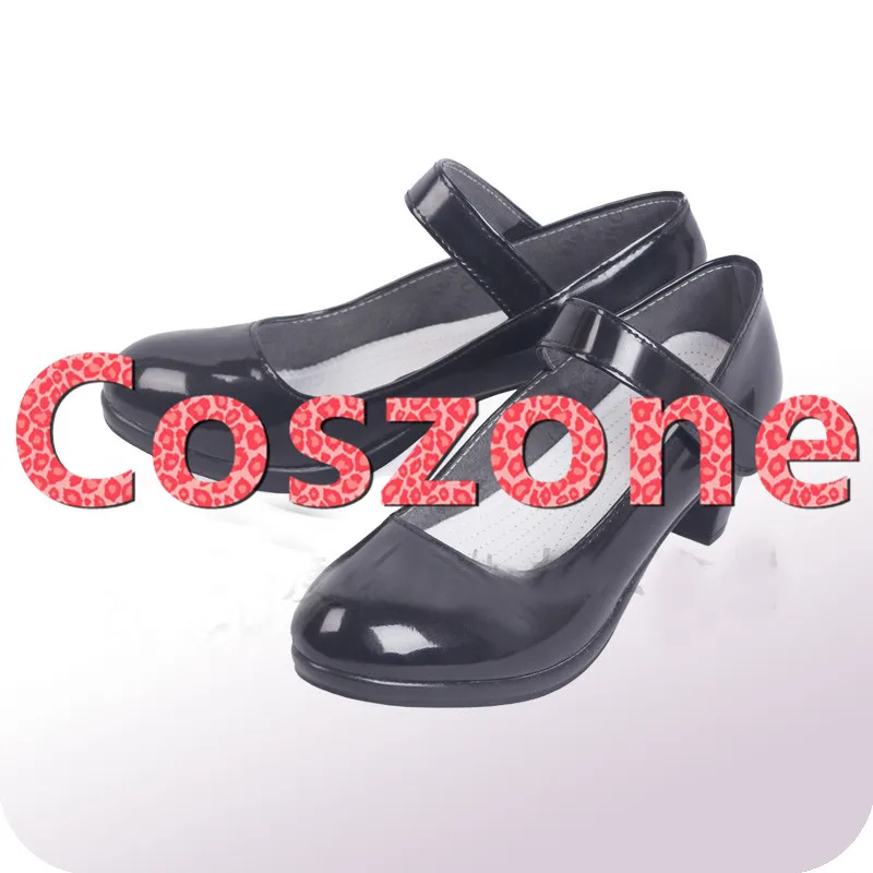 Fate Grand Order Lancer Scathach Maid Cosplay Shoes (4)
