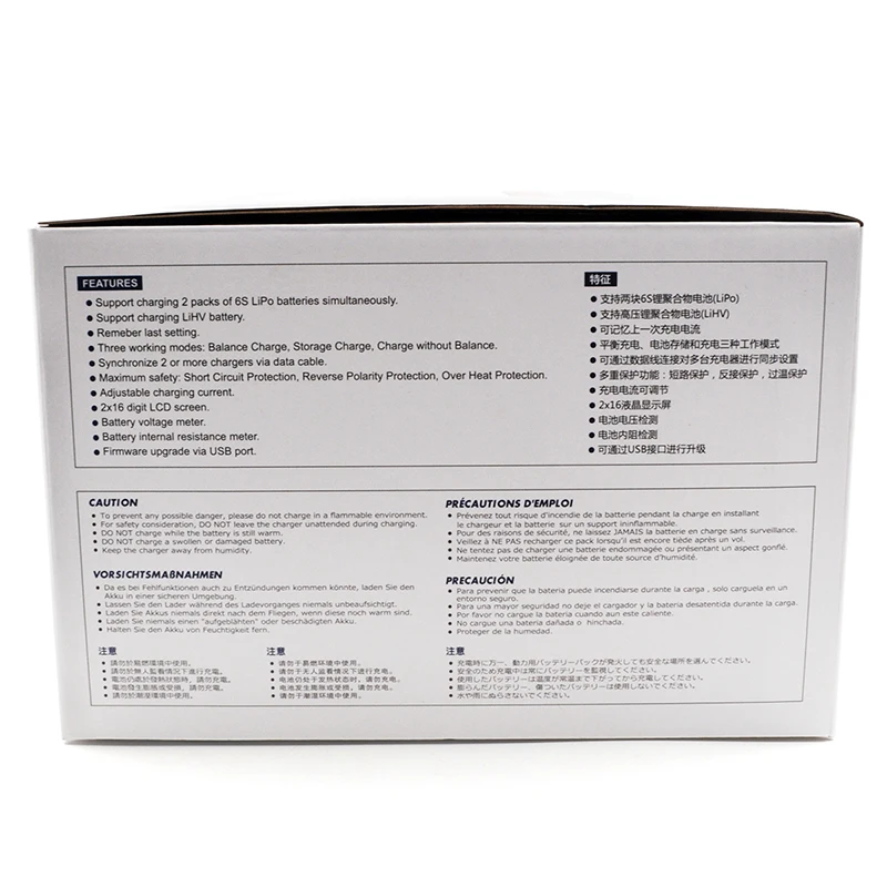 Carregador de Bateria Carregador de Bateria de Lítio para Pulverização Skyrc Lipo 20a 540 * 2 Canal Duplo de Lítio para Pulverização Agrícola Uav Drone Pc1080 1080 w 20 w 20a 540 w * 2 canal
