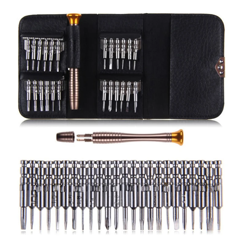 

Screwdriver Set 25 in 1 Torx Screwdriver Repair Tool Set For iPhone Cellphone Tablet PC Worldwide Store Hand tools