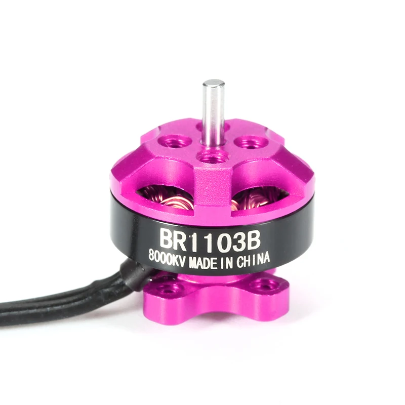 Высокое качество Racerstar Racing Edition 1103 BR1103B 8000KV 10000KV 1 3S бесщеточный мотор розовый для 50