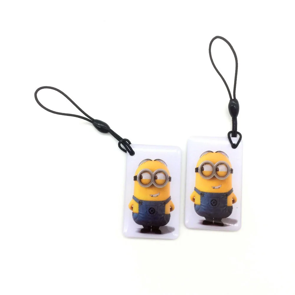

13.56Mhz UID Changeable MF 1K S50 NFC Keychain Keyfob Key Rewritable Proximity Access control IC Card 5Pcs