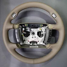 Для BMW серий 7 E65 E66 730li 740li 745li 750 760 кожа рулевое колесо из углеродного волокна