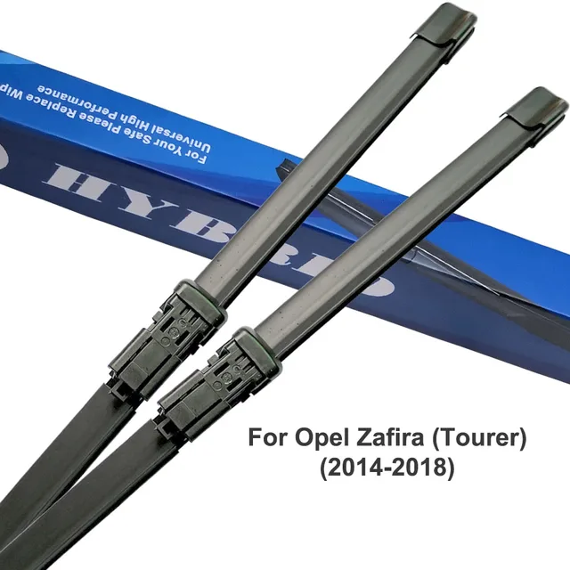 For Vauxhall Zafira A / B / Tourer Car Wiper Blades Auto Windshield