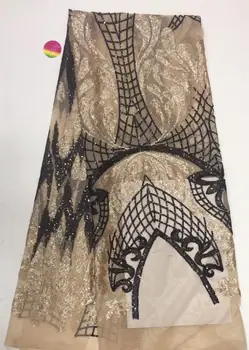 

top quality Sat-6.507 french lace fabric african lace fabric with embroidery mesh tulle fabric