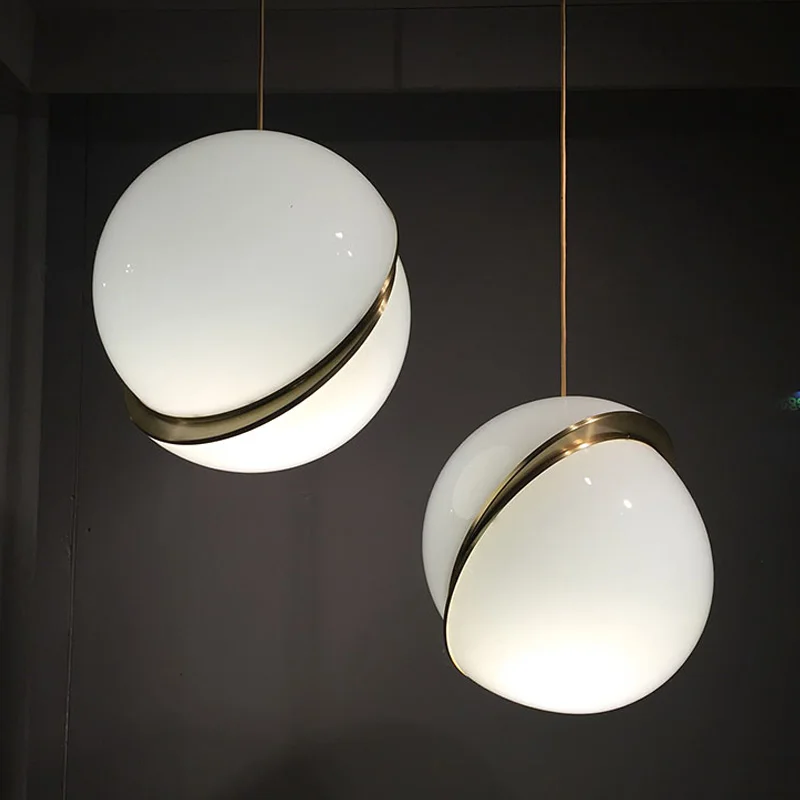 

Modern Minimalist Pendant Light Lamp Nordic Ceiling Clothing Decoration glass ball Lamp for Living Room Bedroom Dining Room