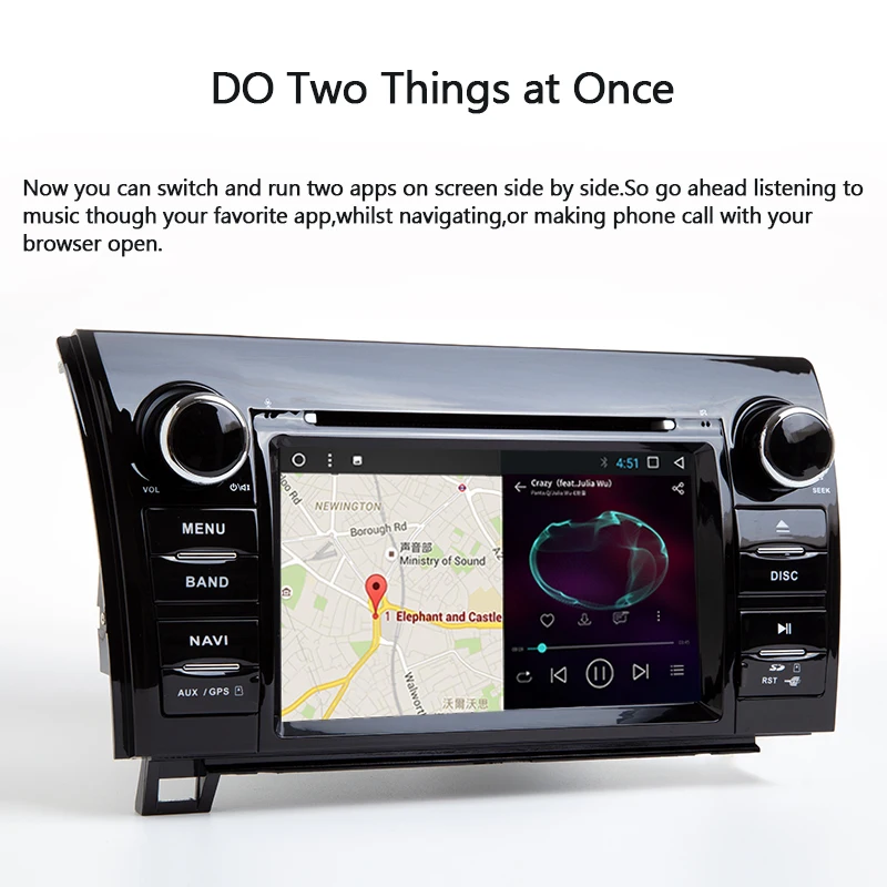 Best 2din Android 8.1 4 Core Car DVD Radio Player For Toyota Tundra 2007-2013 & Sequoia 2008-2015 Audio Stereo GPS Navi IPS Wifi DVR 3 Best 2din Android 8.1 4 Core Car DVD Radio Player For Toyota Tundra 2007-2013 & Sequoia 2008-2015 Audio Stereo GPS Navi IPS Wifi DVR 3