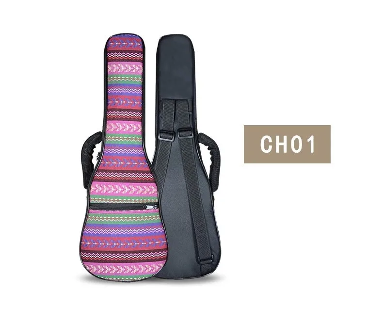 Creative gifts High quality Portable durable 26 inch small guitar tenor ukulele backpack gig bags case Ukues soft uke cover