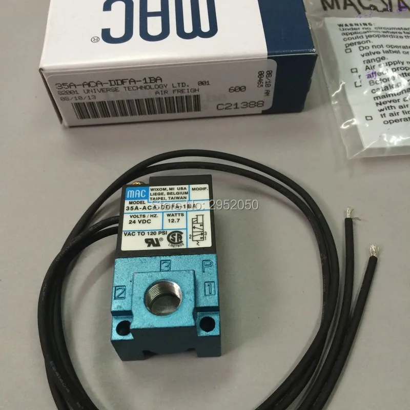 

Mac type 35A-ACA-DDFA-1BA 24VDC high frequency solenoid valve for Drip molding machine Dispensing machine marking machine
