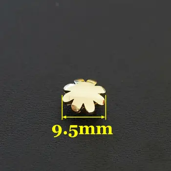 

50pc Q17-9.5mm Solid Brass belt screw Chicago Screw Leathercraft