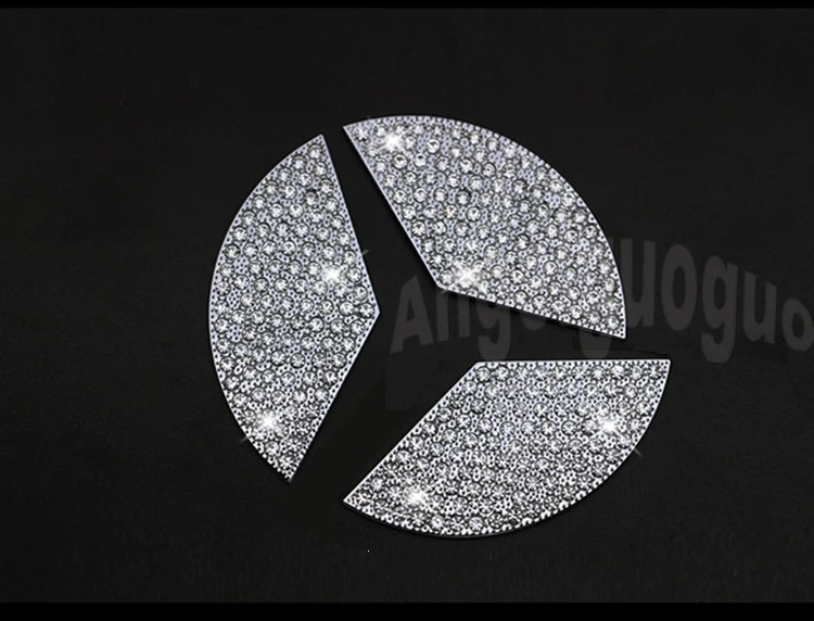

Angelguoguo Car Rear logo /Rear badge decorate sticker for Mercedes Benz 2015-2018 C class W205 ( didn't fit for other car )