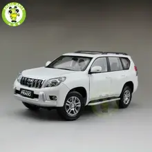 1/18 Toyota Land Cruiser Prado Diecast SUV Car Model Toys for gifts collection hobby White No Pattern
