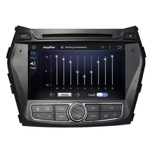 ROM 16G 1024*600 Quad Core Android 5.1.1 Fit Hyundai ix45 SANTA FE 2013 2014 Car DVD Player head unit Navigation GPS TV 3G Radio