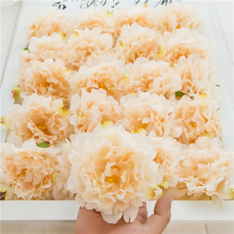 5pcs Large Peony Flower Head Silk Artificial For Wedding Party Home Decoration DIY Craft 13cm | Дом и сад