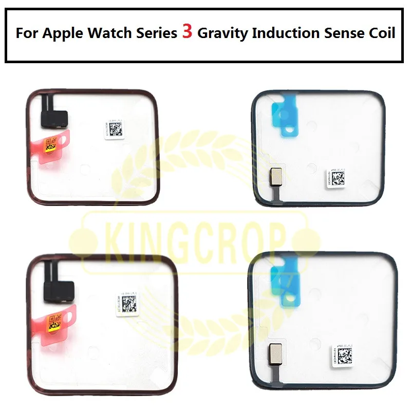 

GPS /Cellul Force 3D touch sensor Flex Cable For Apple Watch Series 3 38mm / 42mm Gravity induction sense coil Replacement Parts