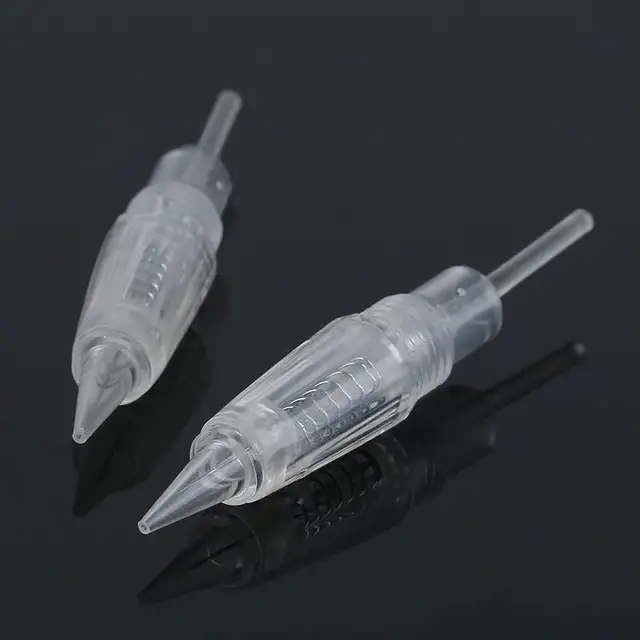 2pcs 1RL Disposable Sterilized Tattoo Permanent Eyebrow Lip Makeup Needles Tips For Tattoo Machine IhqS 2pcs 1RL Disposable Sterilized Tattoo Permanent Eyebrow Lip Makeup Needles Tips For Tattoo Machine IhqS