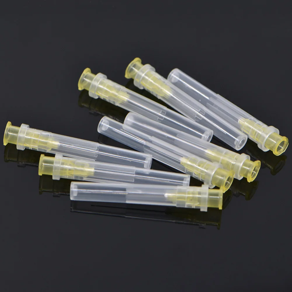

10pcs/bag Dental Endo Irrigation Needle Tip 30GA End-Closed & half cut Endo Syringe End-Closed Side Hole