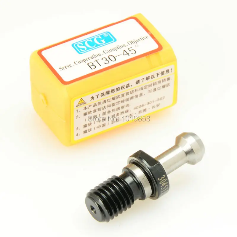 BT30 45 degree pull stud for tool holder (4)
