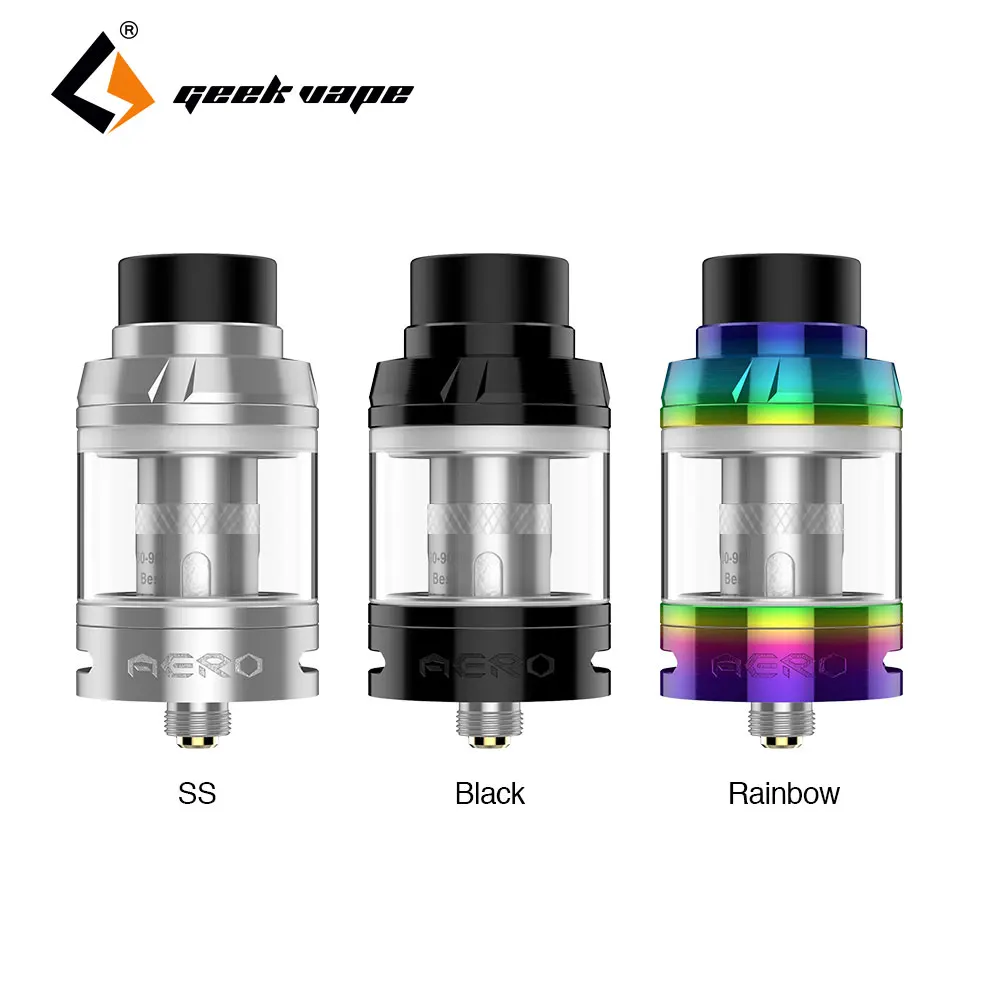 

Original GeekVape Aero Subohm Tank 4ml capacity 25mm diameter with 0.4ohm IM1 coil & 0.15ohm IM4 coil for GeekVape Blade box mod