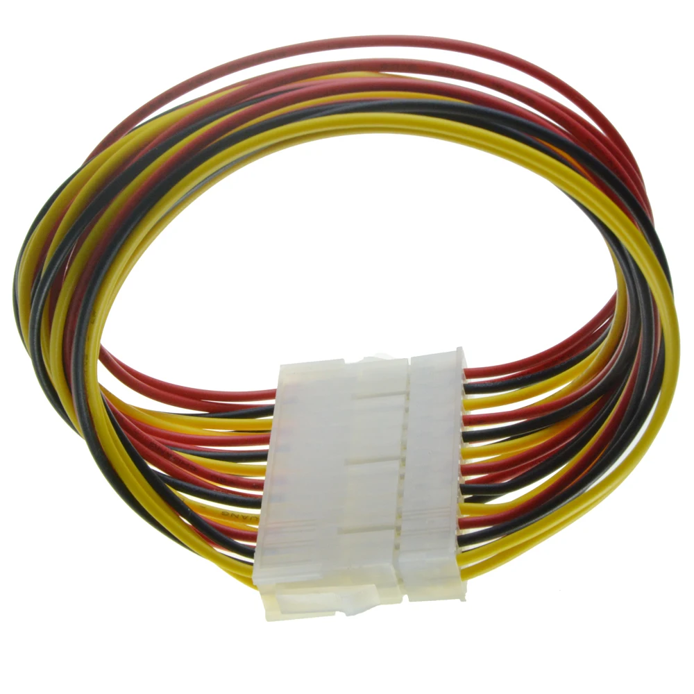 24Pin ATX Power Supply Extension Cable 24 Pin Male to Female Power Port