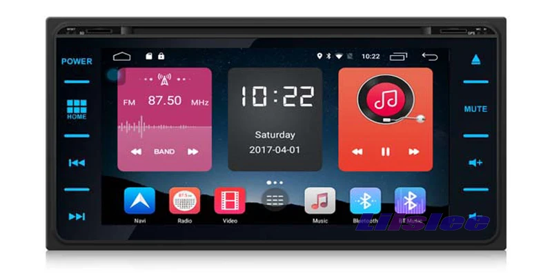 Perfect Liislee For Toyota Corolla E120 E130 Stereo Android Radio DVD Player TV BT GPS MAP Navigation 1080P System Original NAVI Design 6