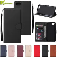 Y5 prime capa de couro 2018, para huawei y5 prime 2018 y 5 2018 y5 2019 y5lite 2018, capa clássica capa de telefone flip carteira coque