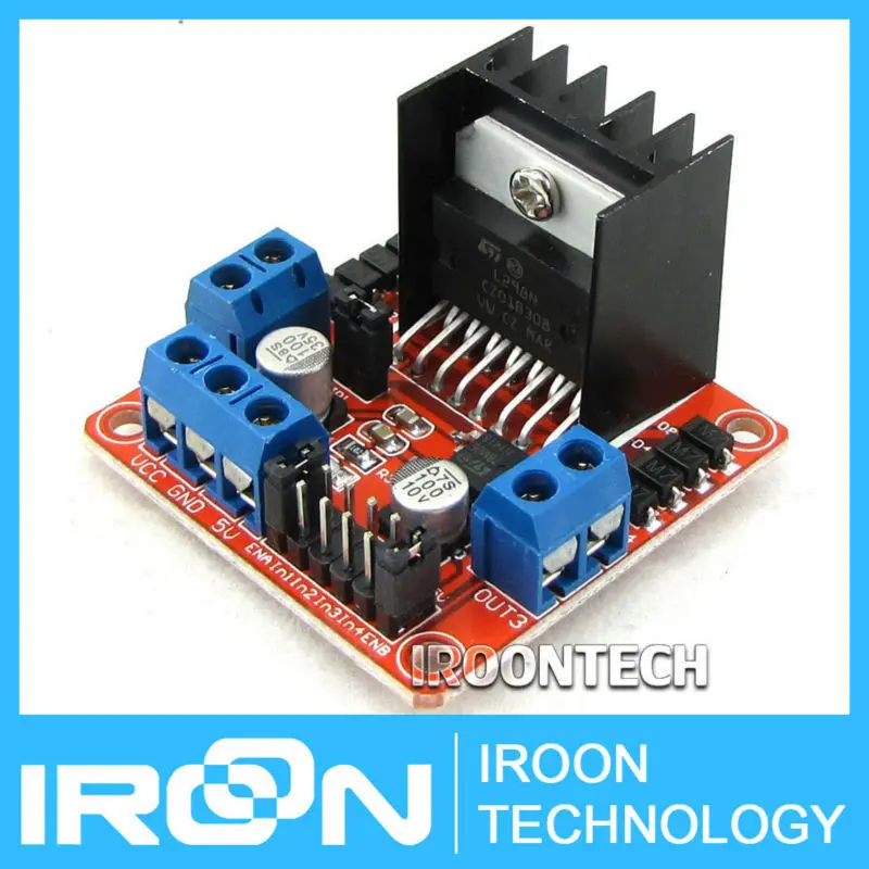L298N Двигателя драйвер платы модуля для arduino шагового двигателя салона автомобиля