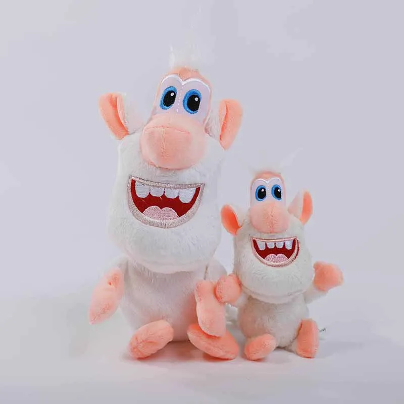 

20cm/30cm Russian anime figure Booba Buba Stuffed Animals Soft Plush Toys Kids Figure Christmas Gifts