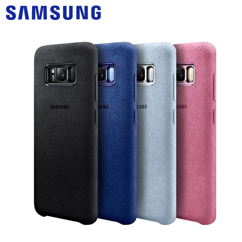 100 Original Samsung Galaxy S8 S8 Plus S8 Case G9550 9500 Anti Fall Leather ALCANTARA Cover
