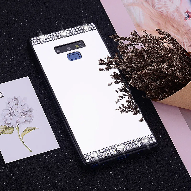 Зеркальный чехол для Samsung Galaxy Note 8 910 Plus A30 A50 A20 J3 A7 J7 2017 iphone 11 Pro X Xr 6 6s 7 XS Max Capa|Бамперы|