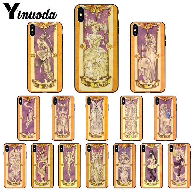 11pro MAX Alpha sakura card captor cardcaptor чехол для телефона с голосовой картой Apple iPhone 8 7 6 6S Plus X XS 5