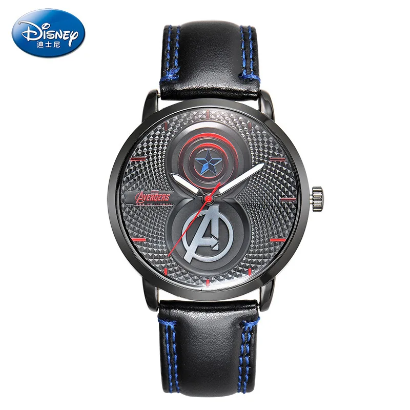 Disney brand Children 30m waterproof Boy quartz watch kids watches iron Man Captain America 3 Cartoon